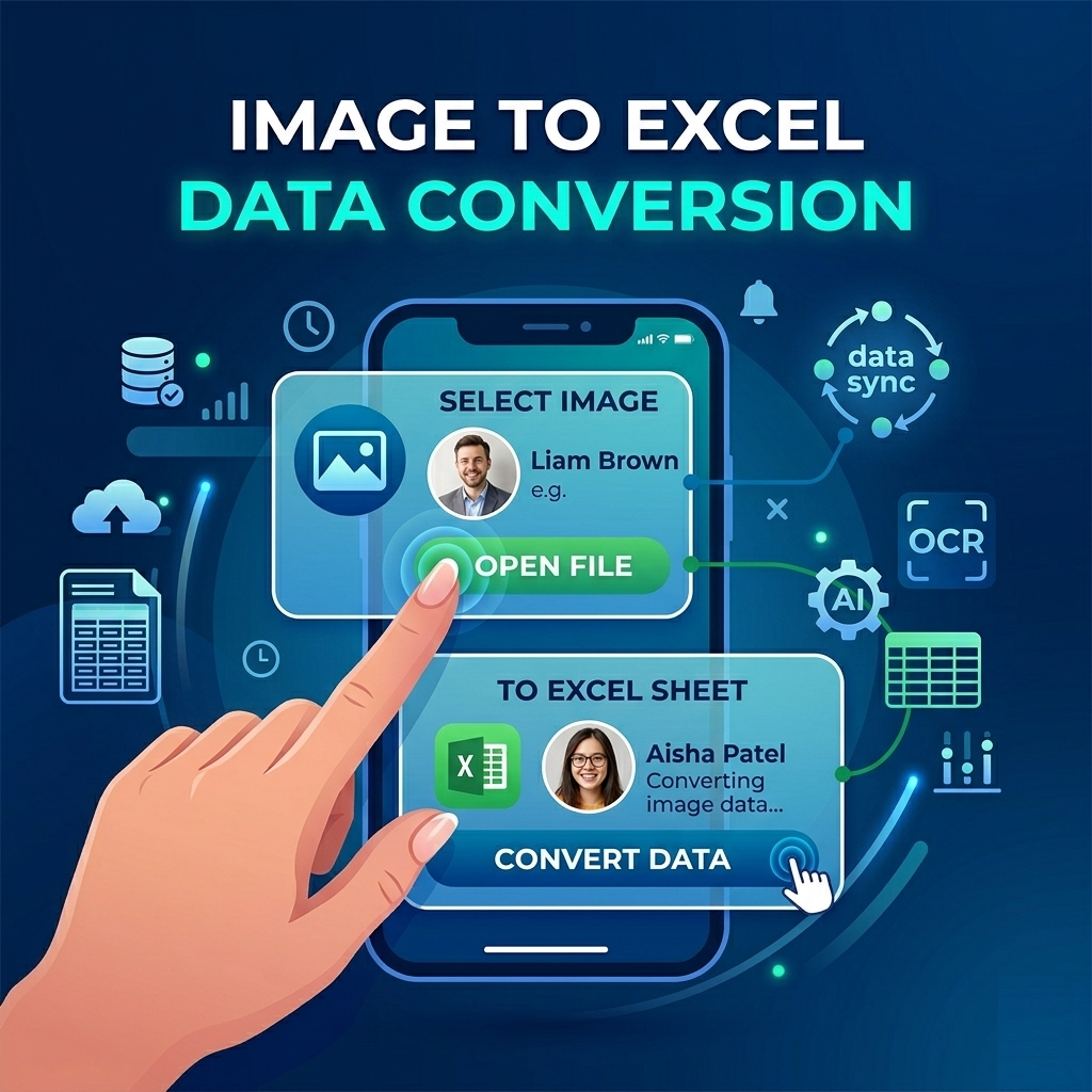 Image to Excel Data Conversion